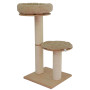 Arbre à chat Zwolle – arbre à chat design compact avec deux surfaces de repos – fabrication artisanale en Allemagne