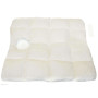 Pillow for base plate with velcro