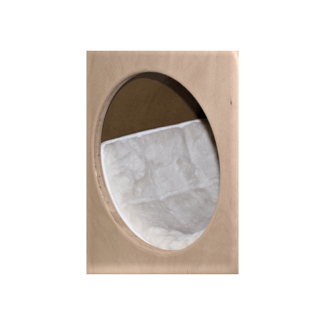 Coussin maison pour chat / tunnel